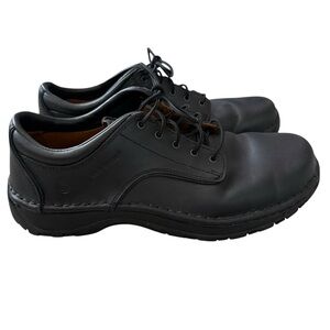 Red Wing Mens Oxford Work Safety Shoes Steel Toe Black Lace Up Size 10